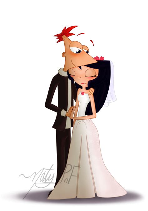 Wedding Day By Natyspnf On Deviantart Phineas And Isabella Ferb