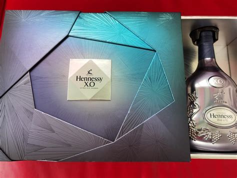 Hennessy Xo Onice Limited Edition 2017 T Box With 2 Thomas Bastide Glasses 700ml Food