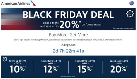 What Time American Eagle Open On Black Friday - (EXPIRED) American Airlines: Book Flight Now & Get 10-20% Off Future
