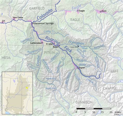 Colorados Major Rivers List And Map Of Largest Rivers In Co