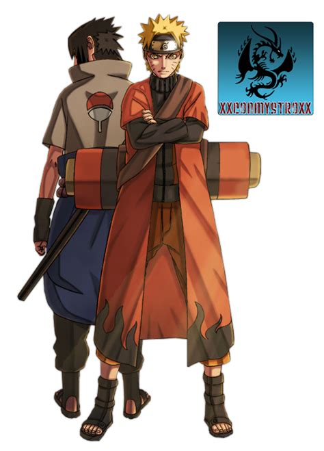 The Sage And The Hawk Render By Cartoonperson On Deviantart Naruto
