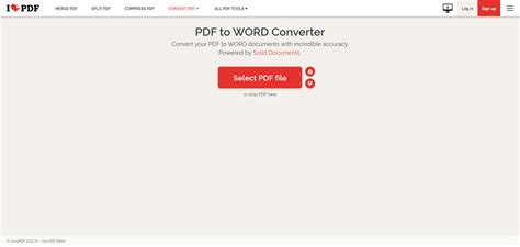 Ilovepdf To Word How To Convert Pdf To Word Ilovepdf