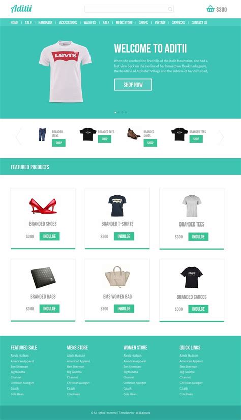 Nowadays, peoples ar crazy to create their own online store as a result of their attention to its potential. Free Template Ecommerce with Responsive Design