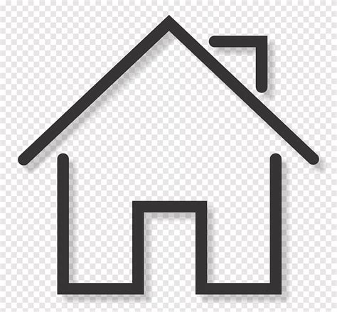 Black House Illustration Computer Icons Home Automation Kits House