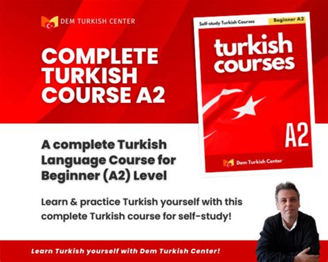 Complete Turkish Course A2 Turkish Books And Lessons Turkish Etsy