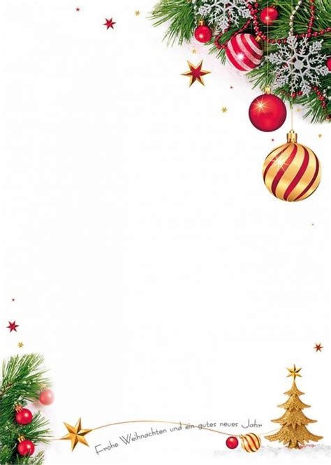 Die besten word vorlagen für weihnachten hier findet ihr sie giga. Briefpapier Weihnachten Vorlagen Gratis - Gratis ...