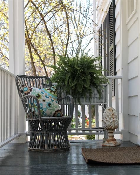 Designing Domesticity Spring Front Porch