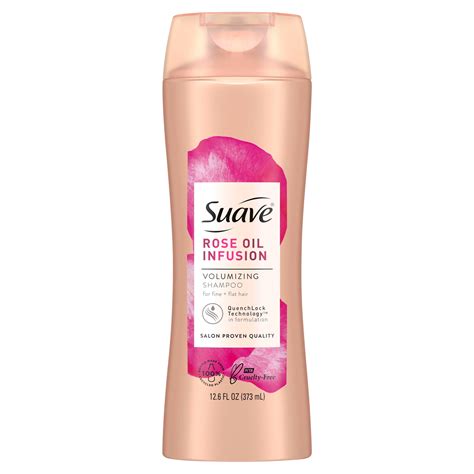 Suave Rose Oil Infusion Volumizing Shampoo 126 Fl Oz