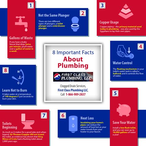 8 Important Facts About Plumbing Shared Info Graphics