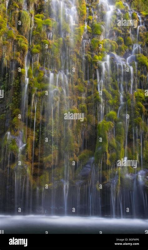 Mossbrae Falls In Northern California Usa Stock Photo Alamy