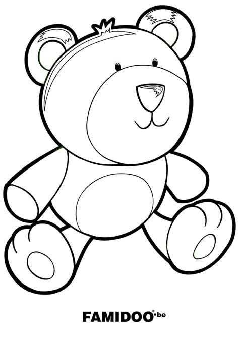 Coloriage De Doudou Dessin Et Coloriage