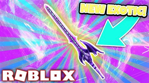 New Exotic Knife The Azure Knife Roblox Assassin Youtube