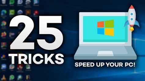 🚀 25 Ways To Speed Up Your Windows 10 Computer For Free 2021