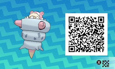 Sry for my bad english. Pokemon Sun and Moon Mega Slowbro QR Code