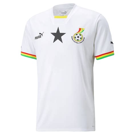 Puma Ghana Home Replica World Cup Mens Jersey 2223 Soccer Shop Usa