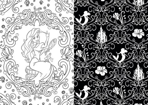 Enjoy Some Art Therapy With Disney Coloring Books For Adults Inside