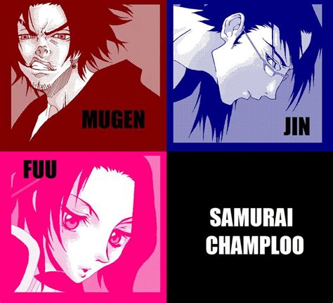 Mugen Jin And Fuu Samurai Champloo Samurai Anime
