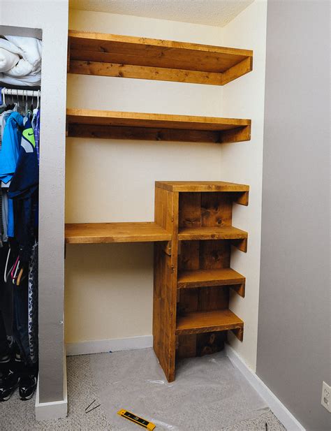 It's a smart way to pack not to mention, a closet office also gives you privacy during work hours. Awkward Space Makeover: Closet Office - Dunn DIY