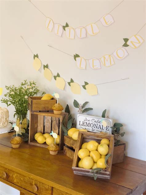 A Little Lemon Summer Baby Shower Themes Parties By Tanea