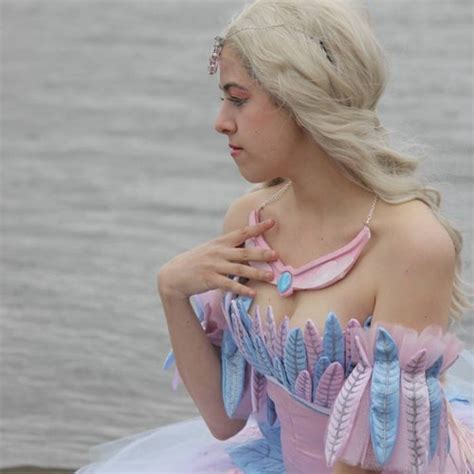 Odette Dress Swan Princess Cosplay Costume Etsy