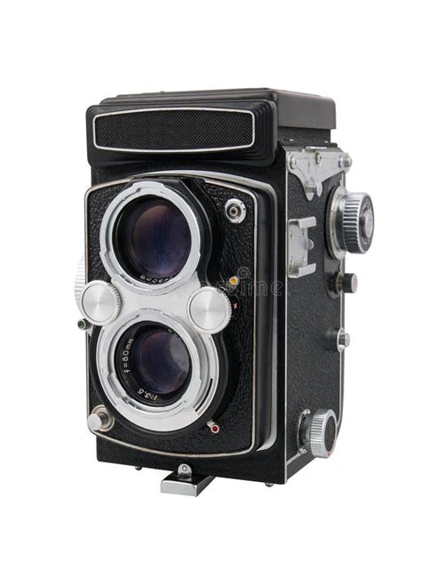 Vintage Twin Lens Reflex Camera Stock Photo Image Of Retro Medium