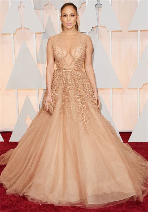 Get The Look Jennifer Lopez 2015 Elie Saab Oscars Dress