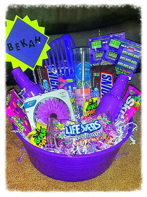 Birthday Basket • Purple Theme Regalos De Cumpleaños Para Mejor Amigo