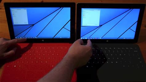 Surface Rt Vs Surface 2 Performance Youtube