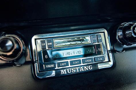 1965 Shelby Prototype Ford Mustang Radio Photograph By Jill Reger