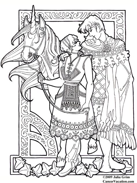 Fantasy Coloring Pages To Download And Print For Free Coloring Home