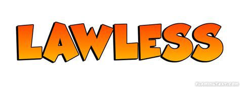 Lawless Logo Outil De Conception De Nom Gratuit à Partir De Texte