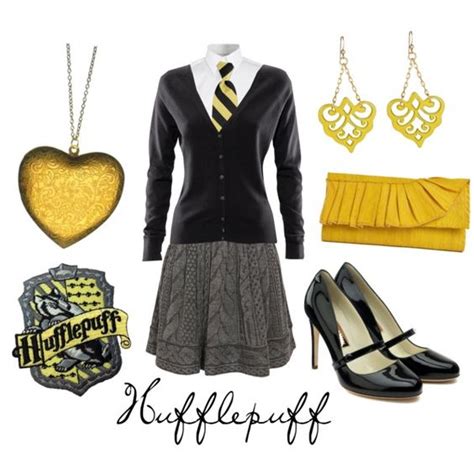 Hufflepuff Created By Character Inspired Style On Polyvore Themed