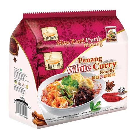 Mykuali Penang White Curry Instant Noodle