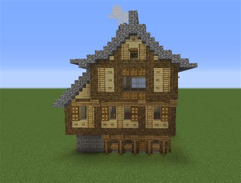 Maybe you would like to learn more about one of these? Medieval House 2 - Blueprints for MineCraft Houses, Castles, Towers, and more | GrabCraft