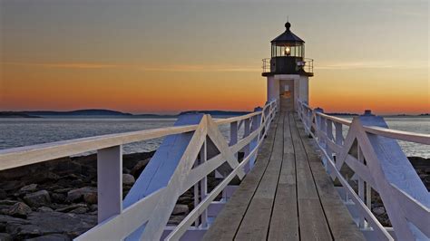 Marshall Point Lighthouse In Port Clyde Maine Usa © S Greg Panosian