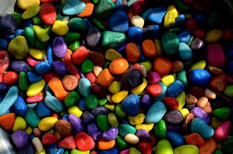 Hd Wallpaper Colorful Colourful Pebbles Rocks Stones Wallpaper Flare