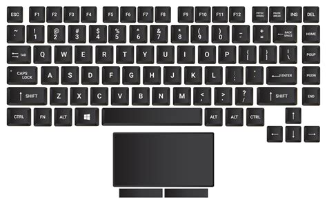 Kyeboard Vector Design Keyboard Layout Vector With Alphabet Keyboard