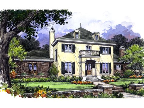 Fanning Springs Georgian Home Plan 047D-0177 | House Plans ...