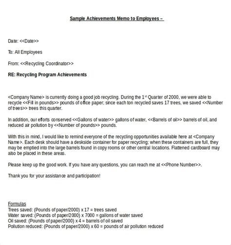 Hello team, we are excited to announce that our leadership team, in adherence to local and federal law, has deemed it safe and appropriate to reopen our main office for a select group of employees. 18+ Internal Memo Templates - PDF, Google Docs, Word ...