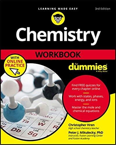 Chemistry Workbook For Dummies Kinokuniya Bookstore