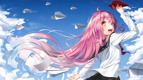 Tons of awesome 1920x1080 pink anime wallpapers to download for free. 1920x1080 Pink Anime Wallpapers - Wallpaper Cave