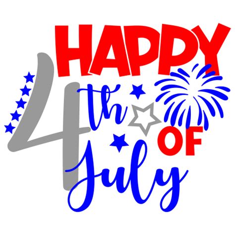 Happy 4th Of July Logo Svg Download Happy 4th Of July Logo Vector