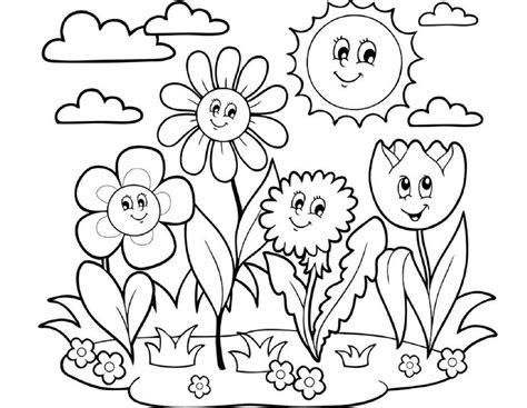 Materi kali ini kita akan membahas mengenai materi bahasa inggris untuk taman kanak kanak. Gambar Mewarnai Bunga Matahari Di Taman • BELAJARMEWARNAI.info