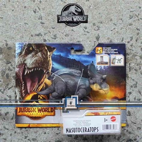 Jual Jurassic World Ferocious Pack Nasutoceratops Dinosaurs With Ar Scan Di Seller Toysgraphy