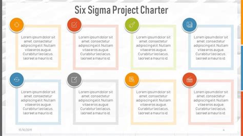 Six Sigma Project Charter Template Free Powerpoint Template