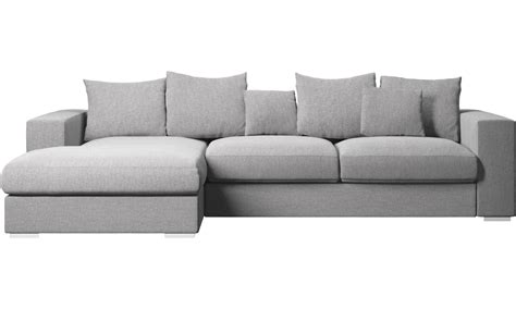 Boconcept Cenova Sofa With Resting Unit Gray Bristol Fabric 4799