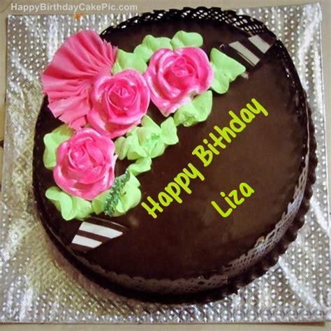 ️ chocolate birthday cake for liza
