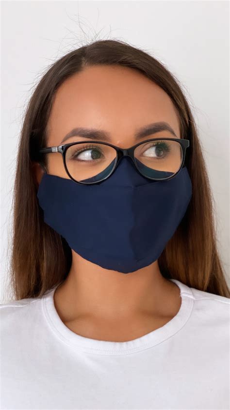 Best Face Mask For Glasses Reusable Anti Fog Face Mask Etsy Uk