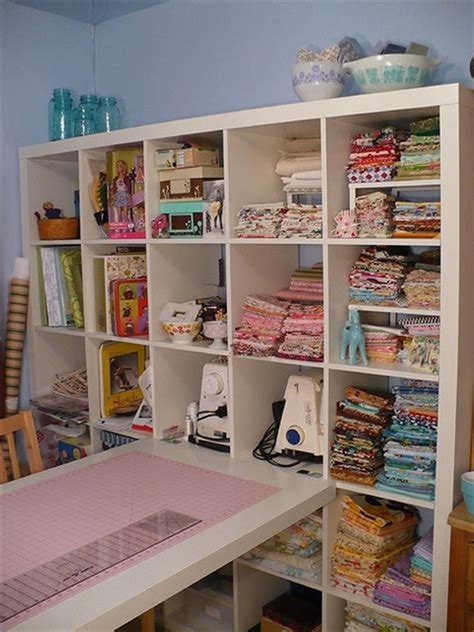 42 Perfect Ikea Craft Room Table With Storage Ideas 6 Sewing Room