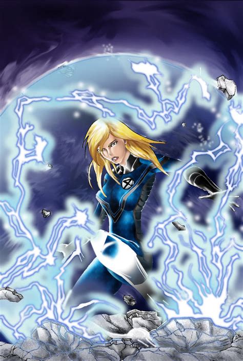 Susan Storm In Action By Cric On Deviantart